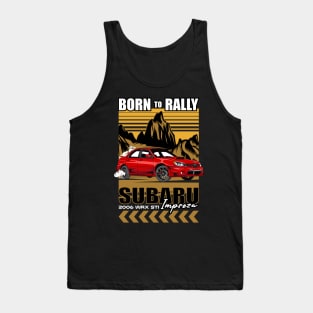 Subaru Impreza JDM Car Tank Top